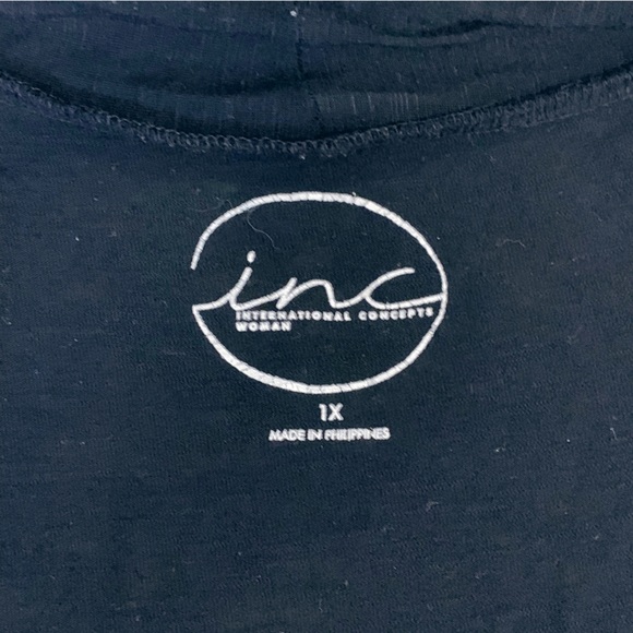 ❤️  Inc Open Front Twisted Detail Cardigan Womens 1X - Picture 4 of 7